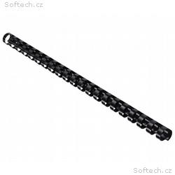 EUROSUPPLIES plastové hřbety, formát A4, 10mm, čer