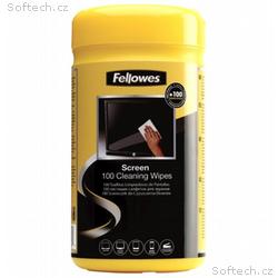 FELLOWES utěrky na obrazovky monitorů 100ks v bale