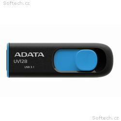 ADATA DashDrive UV128 128GB, USB 3.1, černo-modrá