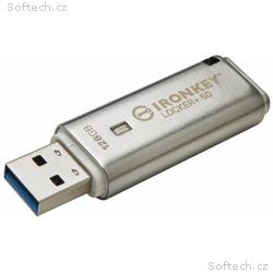 Kingston IronKey Locker+ 50, 128GB, USB 3.1, USB-A