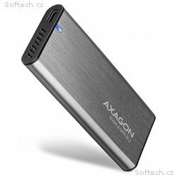 AXAGON box na M.2 NVMe SSD, EEM2-SG2, USB-C, USB 3