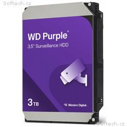 WD PURPLE WD34PURZ 3TB, SATA III 3.5", 128MB, 180M
