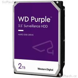 WD PURPLE 2TB, WD23PURZ, SATA III, Interní 3,5", 2