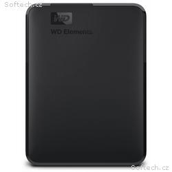 WD Elements Portable 4TB HDD, Externí, 2,5", USB 3