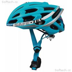 SAFE-TEC Chytrá Bluetooth helma, Repro, TYR 2 Turq