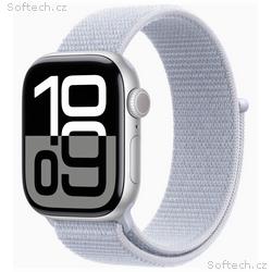Apple Watch S10, 42mm, Silver, Sport Band, Blue Cl