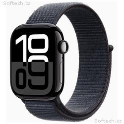 Apple Watch S10, 42mm, Jet Black, Sport Band, Ink