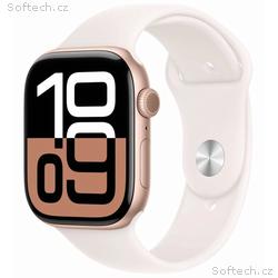 Apple Watch S10, 46mm, Rose Gold, Sport Band, Ligh