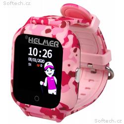 HELMER dětské hodinky LK 710 s GPS lokátorem, dot.