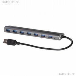 i-tec USB HUB METAL, 7 portů, USB 3.0, napájecí ad