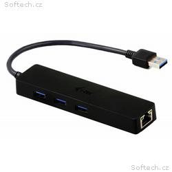i-tec USB HUB ADVANCE, 3 porty, USB 3.0, Gigabit E