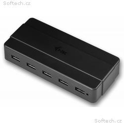 i-tec USB HUB Charging, 7 portů, 2 nabíjecí port, 