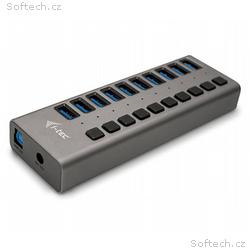 i-tec USB 3.0 nabíjecí HUB 10 Port + napájecí adap