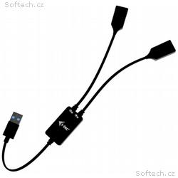 i-tec USB-A kabel HUB 2 port (2x USB-A)