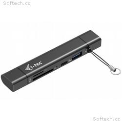 i-tec USB-C, USB-A Dongle SD, TF and 2x USB (1x US