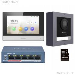 Hikvision DS-KIS602(B) - Kit IP videotelefonu, byt
