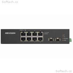 Hikvision DS-3T0510HP-E, HS - Průmyslový switch, 8