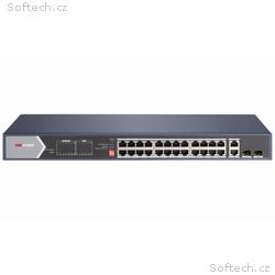 Hikvision DS-3E0528HP-E - Full Gb switch 24x PoE (