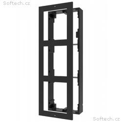 Hikvision DS-KD-ACW3, BLACK - 3-rámeček interkomu 