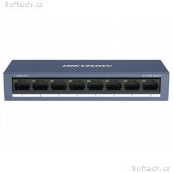 Hikvision DS-3E0108-O - Switch 8x 10, 100Mbit, bez