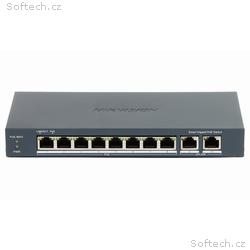 Hikvision DS-3E1510P-EI - Smart managed switch 8x 