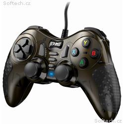 GENIUS GX Gaming gamepad GX-19UV, drátový, USB, du