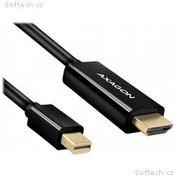 AXAGON adaptér z Mini DisplayPort na HDMI 1.4, RVD