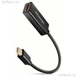 AXAGON adaptér z Mini DisplayPort na HDMI 1.4, RVD