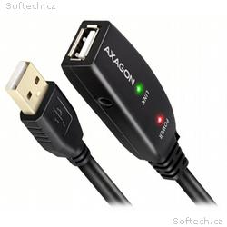 AXAGON aktivní prodlužka, repeater USB2.0, ADR-205