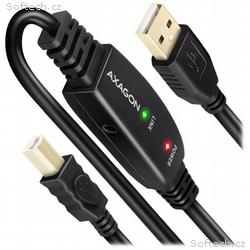 AXAGON aktivní prodlužka, repeater USB2.0, USB-A n