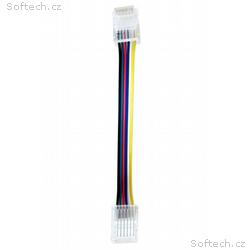 IMMAX konektor CLICK 12mm s kabelem 10cm, RGB+CCT,