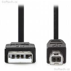 NEDIS kabel USB 2.0, zástrčka USB-A - zástrčka USB