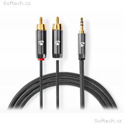 NEDIS PROFIGOLD stereo audio kabel, 3,5 mm jack zá