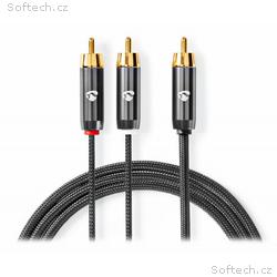 NEDIS PROFIGOLD audio kabel k subwooferu, RCA zást