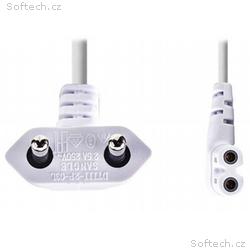 NEDIS napájecí kabel pro adaptéry, Euro zástrčka -