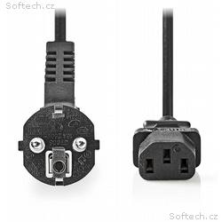 NEDIS napájecí kabel, Typ F zástrčka - IEC-320-C13