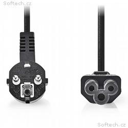 NEDIS napájecí kabel, Typ F Zástrčka - IEC-320-C5,
