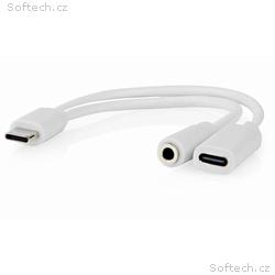 NEDIS USB-C adaptér, USB-C zástrčka - USB-C zásuvk