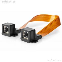 NEDIS Cat 5e UTP kabel, RJ45 zásuvka - RJ45 zásuvk