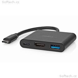 NEDIS USB 3.2 Gen 1 adaptér, USB-C zástrčka - USB-