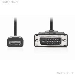 NEDIS kabel HDMI - DVI, konektor HDMI - zástrčka D