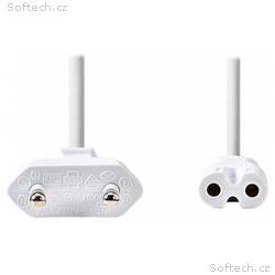 NEDIS napájecí kabel 230V pro adaptéry, přípojný, 