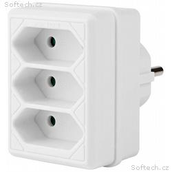 NEDIS síťový rozbočovač, 3x zásuvka typu C (bez ko