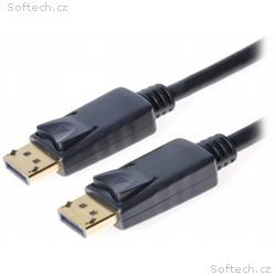 PremiumCord DisplayPort 1.2, zlacené konektory, 5m