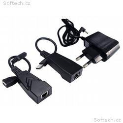 PremiumCord USB 2.0 extender po Cat5, Cat5e, Cat6,