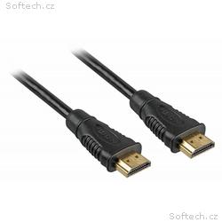PremiumCord 4K Kabel HDMI A - HDMI A M, M zlacené 