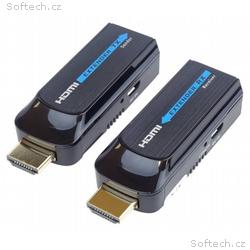 PremiumCord HDMI FULL HD 1080p extender na 50m pře