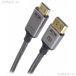 PremiumCord DisplayPort 1.4 na HDMI2.1 kabel pro r