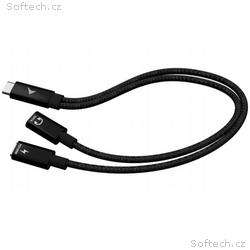 i-tec přípojný kabel USB-C Splitter Audio, Data, P