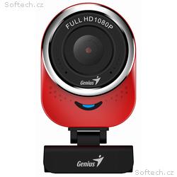 GENIUS webová kamera QCam 6000, červená, Full HD 1